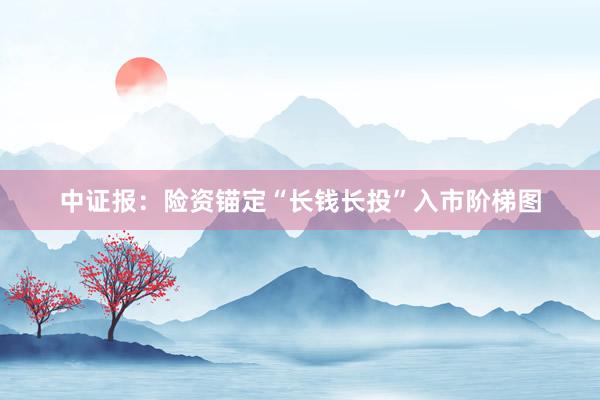 中证报：险资锚定“长钱长投”入市阶梯图